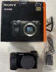 New ListingSony Alpha A6400 24.2 MP Mirrorless Digital Camera (Body Only) + Box EXCELLENT
