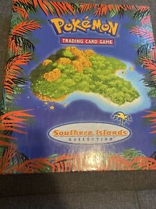 2001 Vintage Pokemon Southern Islands Collection Binder (22 cards included).