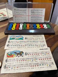 Vintage Glockenspiel Xylophone in Case - Complete