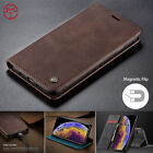 Flip Leather Magnetic Wallet Case Stand Cover For iPhone 7 8 Plus XS Max XR X SE