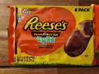 Reese's Milk Chocolate Peanut Butter Eggs Easter Candy, Packs 1.2 oz, 6 Count