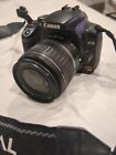 Canon Rebel XTi DSLR with EF-S 18-55mm f/3.5-5.6 Lens - 1GB CF, 2x Battery & Bag
