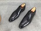 TO BOOT NEW YORK Whole Cut Leather Dress Shoes Black Leather Oxford Lace Up.