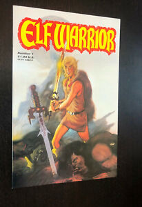 ELF WARRIOR #1 (Adventure 1987) -- SIGNED / NUMBERED Limited Ed -- Peter Hsu
