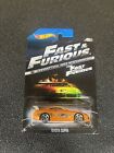 Hot Wheels The Fast & Furious Toyota Supra 2/8 Orange NIB Walmart Exclusive 2013
