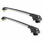 Fit BMW X3 E83 2003-2010 Silver Cross Bars Roof Rack Easy Install 2x Roof Bar (For: BMW X3)