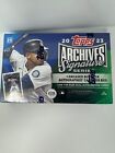 2023 Topps Archives Signature Series Baseball Factory Sealed Box Free Shipping