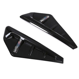 Glossy Black Side Wing Air Flow Fender Vent Covers For BMW X5 X5M G05 2019-2023 (For: 2021 BMW X5 xDrive40i 3.0L)