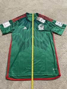 Mexico Jersey 2022 Qatar World Cup Home Shirt Adidas Mens Large New
