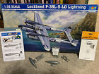 Trumpeter 1/32 Lockheed P-38 Lightning Package + EXTRAS GreyMatter Quickboost