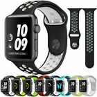 Silicone Sport Band Strap For Apple Watch Series 8 7-1 Ultra 38/41/42/44/45/49mm
