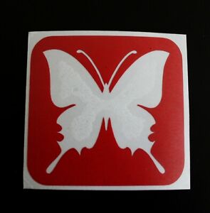 Butterfly Glitter Tattoo Stencils - 20 piece pack