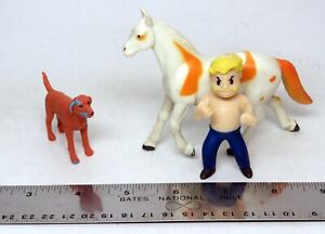 G-Scale Figures & Animals(Roid Ragin Reginald, Blue and Mustang Mercury)