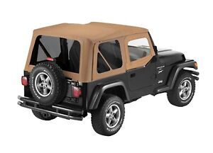 Bestop Replace-A-Top for OEM Hardware-Spice Sailcloth, for Wrangler TJ; 79124-37 (For: Jeep Wrangler)