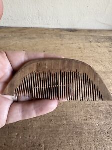 New ListingAntique Handmade Hand Carved Wooden Hair Comb Patina