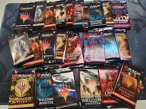 MTG Magic the Gathering Welcome Booster Random Set Mix and Match 