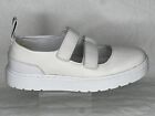 Dr Martens MAE AS502 White Leather Double Strap Shoes Size 9
