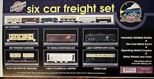 MTH Chicago NorthWestern O Scale Premier 6-Car Freight Set #20-90016  NIB