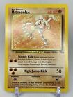 Pokémon TCG Hitmonlee Fossil 22/62 Regular Unlimited Rare Non-Holo LP/LP+