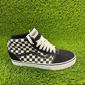 Vans Ward High Checkerboard Mens Size 11 Black Athletic Shoes Sneakers 500714