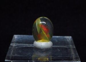Cabochon of Ethiopian opal (non precious natural stone) # 1969