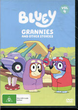 Bluey Grannies and Other Stories Volume 4 DVD NEW Region 4