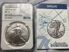 2023 Silver Eagle Rare U.S State Inventions Series NGC MS-70 7k Satellite