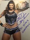 Eve Torres 8x10 WWE Autographed Hand Signed And Inscribed 3x Divas Champion