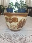 Vintage bowl Vegetable Studio Art pottery Singed Piper 1980 MCM