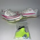 Nike Air Zoom Maxfly Sail Fierce Pink Track Spikes DH5359-100  Men's Size 8