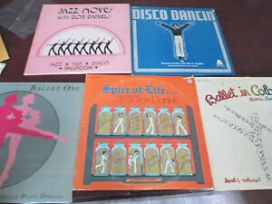 New ListingLOT OF 10 ASSORTED  Records dance  routines and instruction LP'S-VELMO-S&R-ETC