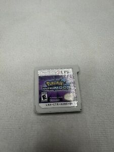 Pokémon Ultra Moon (Nintendo 3DS, 2017) Game Cartridge Only Authentic Tested