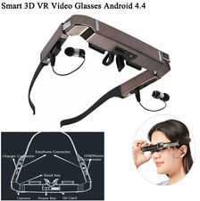Bluetooth Vision 800 3D Video Glasses Android 4.4 Side By Side Video 5MP Camera。