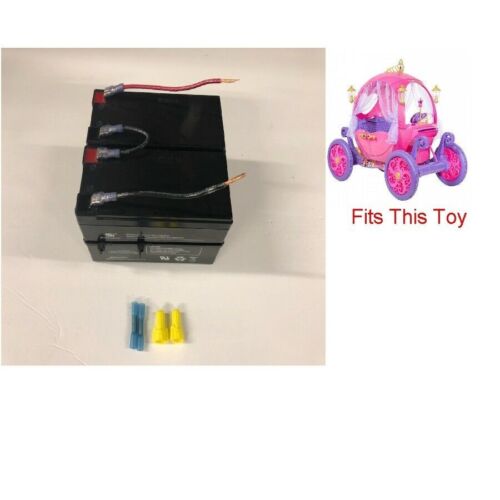 24v KIT Battery Replacement w/ Kit for Disney Princess Carriage Buggy
