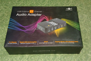 Vantec USB 7.1 Channel External Audio Adapter (YT3)