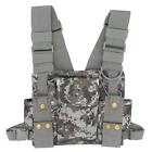 GoodQbuy Universal radio harness chest Rig Bag Pocket Pack Holster Vest for T...