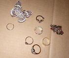 rings for women lot. 9. Rings  colorful. Several. Sizes statement