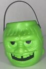Vintage Frankenstein Mini Bucket Blow Mold Candy 1990s Container Halloween Hilco