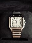 WSSA0009 Cartier Santos Large Stainless Steel Automatic Watch
