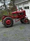 1939  Farmall  Model A  Tractor First Year Production. With Implements