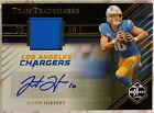 New Listing2023 Panini Limited JUSTIN HERBERT Team Trademarks Autograph Patch /49 Chargers!
