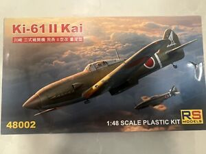 RS Models 1/48 Model Airplane Kit Japan Ki-61 II Kai 2 Decal 48002 - RARE