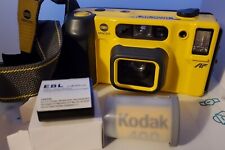 Minolta Weathermatic Dual 35 Yellow Point & Shoot 35mm Film Under Water Camera