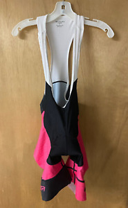 VOLER Cycling Bib Shorts Women's Black Pink Padded - Size M