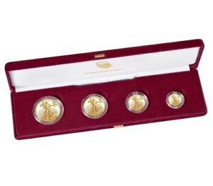 American Eagle 2021 Gold Proof 4 Coin Set 21EF UNCIRCULATED
