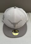 Men's New Era White/Gray Texas Longhorns Neutral Apricot 59 Fitted Hat