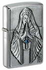 Zippo Anne Stokes Woman with Rosary Praying Emblem Lighter, 49756, New In Box