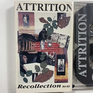Cassette Attrition Recollection 84-89 Darkwave New Wave Electronic 80s