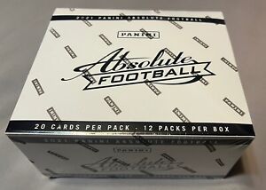 2021 Panini Absolute NFL Football Fat Pack Cello Box Sealed RC Rookie Kaboom