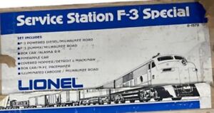 LIONEL6-1579 F-3 SPECIAL MILWAUKEE ROAD SERVICE STATION SPECIAL LTD EDITION SET